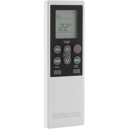 Sencor - Chytrá mobilní klimatizace 3v1 včetně kompletního příslušenství 1700W/230V 16000 BTU Wi-Fi + dálkové ovládání