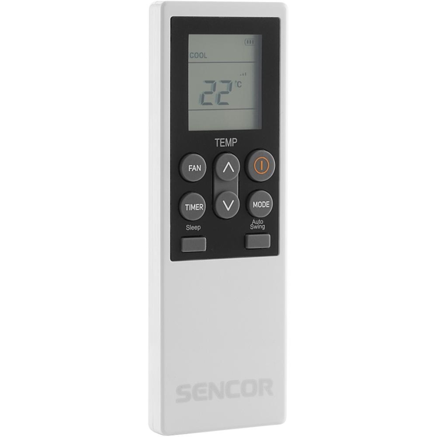 Sencor - Chytrá mobilní klimatizace 3v1 včetně kompletního příslušenství 1700W/230V 16000 BTU Wi-Fi + dálkové ovládání