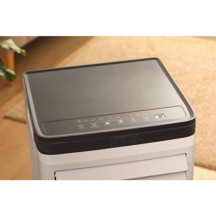Sencor - Chytrá mobilní klimatizace 3v1 včetně kompletního příslušenství 760W/230V 7000 BTU Wi-Fi bílá + dálkové ovládání