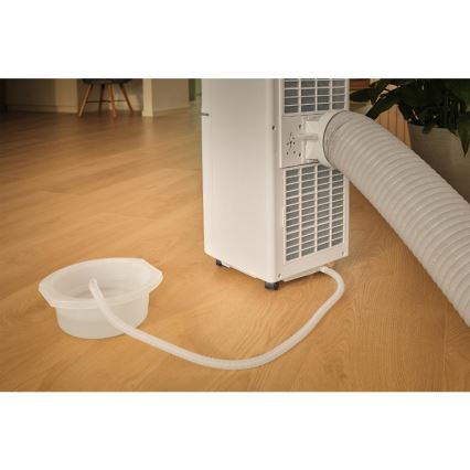 Sencor - Chytrá mobilní klimatizace 3v1 včetně kompletního příslušenství 760W/230V 7000 BTU Wi-Fi bílá + dálkové ovládání