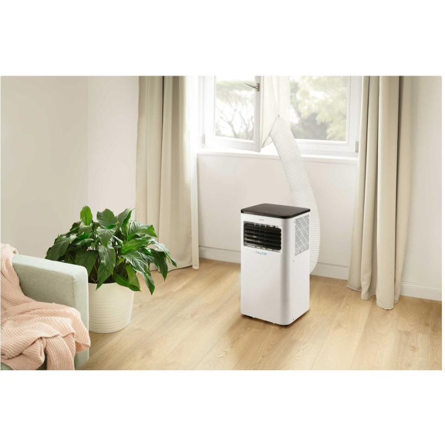 Sencor - Chytrá mobilní klimatizace 3v1 včetně kompletního příslušenství 805W/230V 8000 BTU Wi-Fi + dálkové ovládání