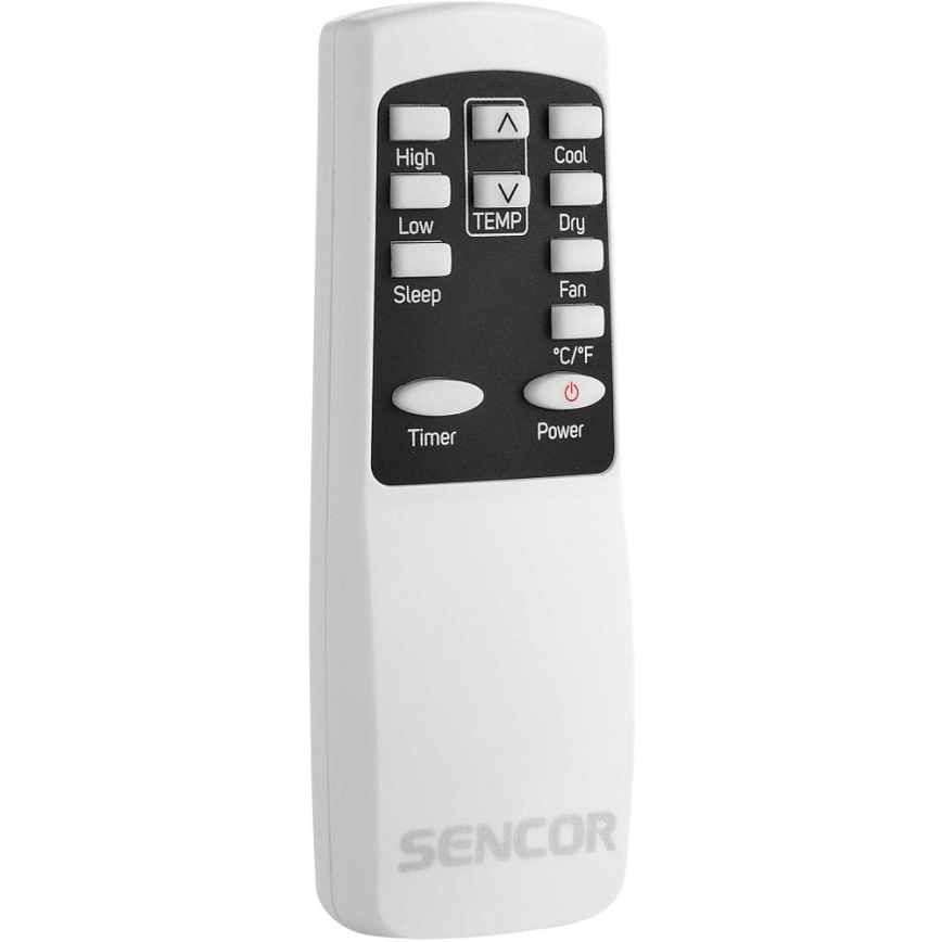 Sencor - Chytrá mobilní klimatizace 3v1 včetně kompletního příslušenství 805W/230V 8000 BTU Wi-Fi + dálkové ovládání