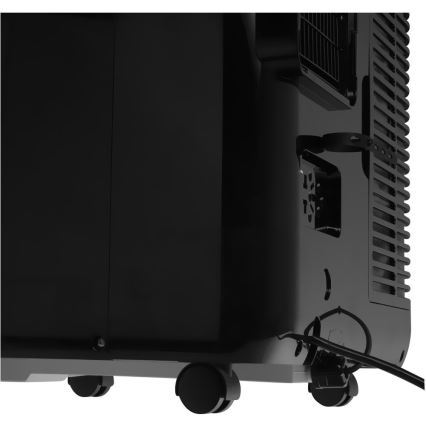 Sencor - Chytrá mobilní klimatizace 4v1 včetně kompletního příslušenství 900W/230V 9000 BTU Wi-Fi černá + dálkové ovládání