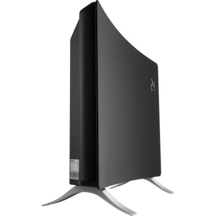 Sencor - Chytrý elektrický přímotop/konvektor 1200/2400W/230V IP24 Wi-Fi černá