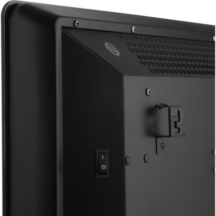 Sencor - Chytrý elektrický přímotop/konvektor 1200/2400W/230V IP24 Wi-Fi černá