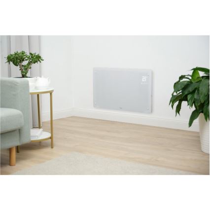 Sencor - Chytrý elektrický přímotop/konvektor 2000W/230V IP24 Wi-Fi bílá + dálkové ovládání