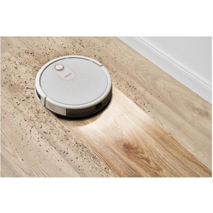 Sencor - Chytrý robotický vysavač s mopem 2v1 28W/2600 mAh Wi-Fi bílá + dálkové ovládání