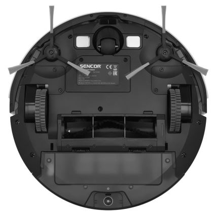 Sencor - Chytrý robotický vysavač s mopem 2v1 28W/2600 mAh Wi-Fi bílá + dálkové ovládání