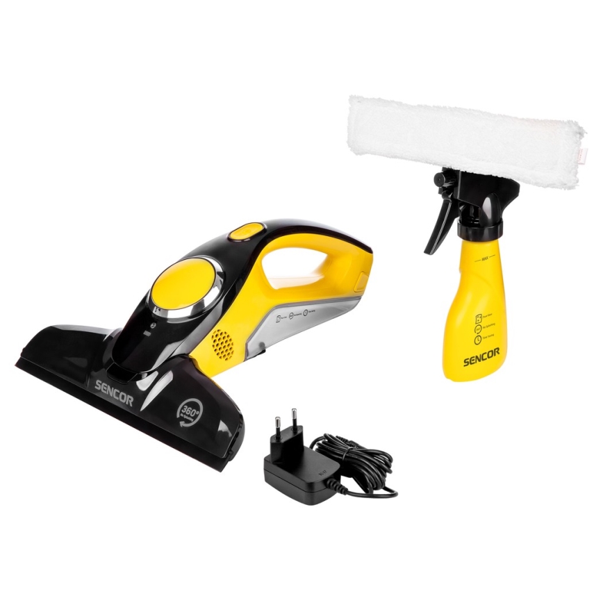 Sencor - Čistič oken 15W/3,6V/700 mAh IPX4
