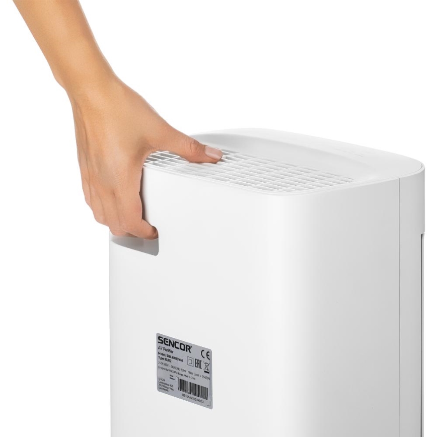 Sencor - Čistička vzduchu 60W/230V bílá