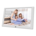 Sencor - Digitální fotorámeček 10,1 s reproduktorem 230V bílá + dálkové ovládání