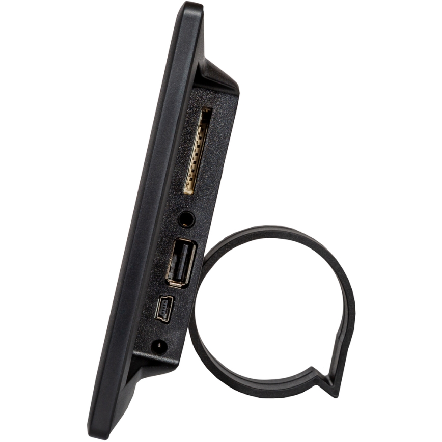 Sencor - Digitální fotorámeček 7 s reproduktorem 230V černá + dálkové ovládání