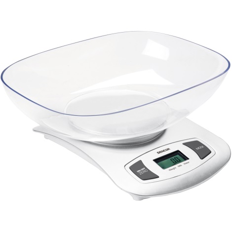 Sencor - Digitální kuchyňská váha 1xCR2032