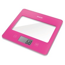 Sencor - Digitální kuchyňská váha 1xCR2032 růžová