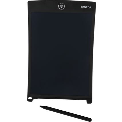 Sencor - Digitální zápisník 8,5'' 1xCR2016 černá
