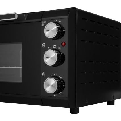 Sencor - Elektrická trouba 20 l 1650W/230V černá