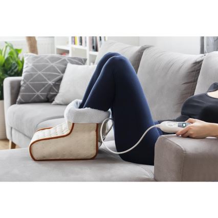 Sencor - Elektrický ohřívač nohou 100W/230V béžová