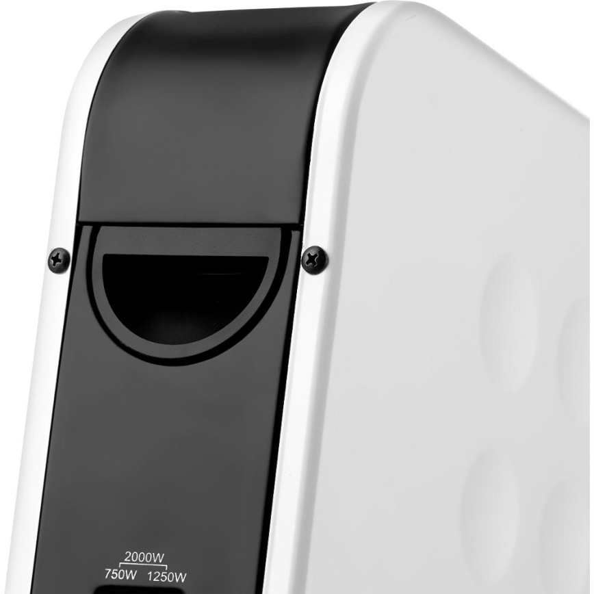 Sencor - Elektrický přímotop/konvektor 750/1250/2000W termostat