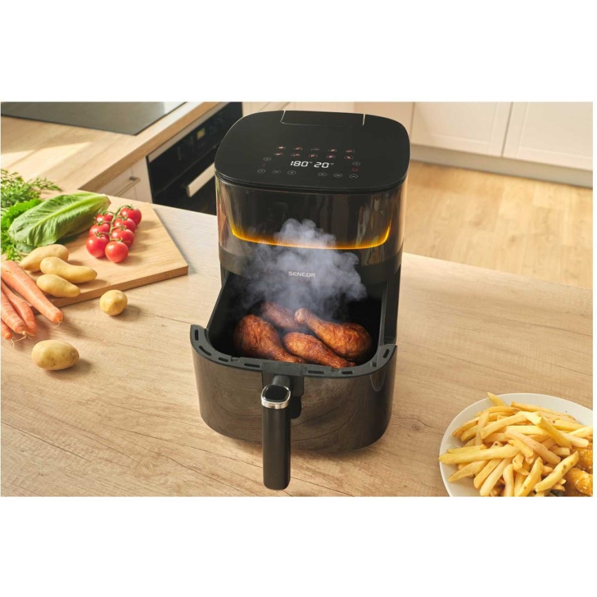 Sencor - Horkovzdušná fritéza 5 l 1500W/230V