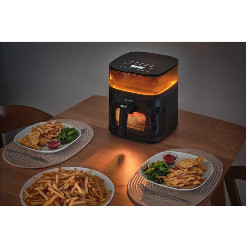 Sencor - Horkovzdušná fritéza 5 l 1500W/230V