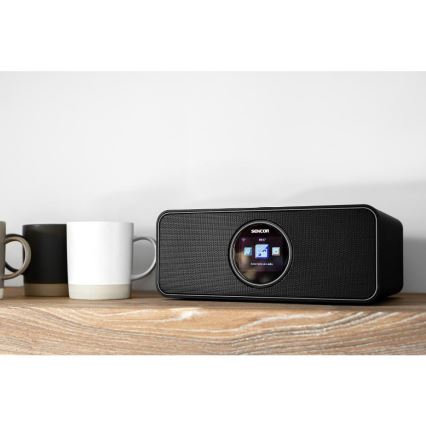 Sencor - Internetové rádio 14W/5V Wi-Fi + dálkové ovládání