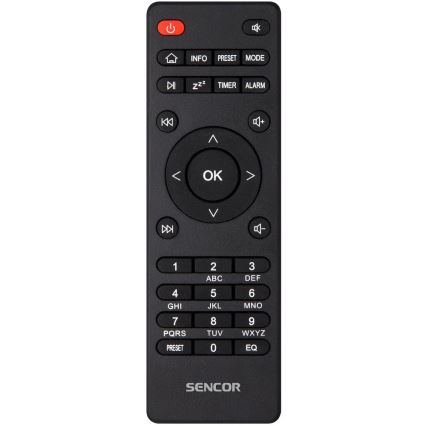 Sencor - Internetové rádio 14W/5V Wi-Fi + dálkové ovládání