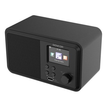 Sencor - Internetové rádio 4W/5V Wi-Fi + dálkové ovládání