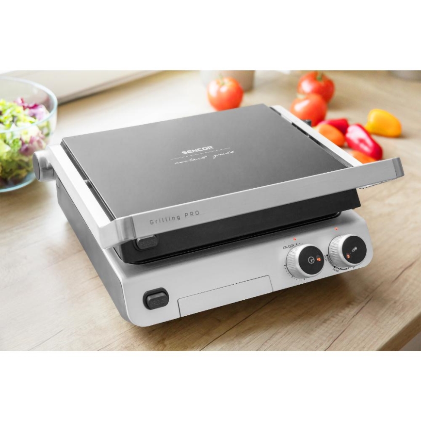 Sencor - Kontaktní gril 2000W/230V