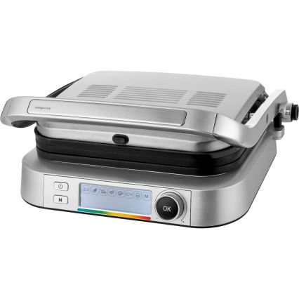Sencor - Kontaktní gril 2100W/230V matný chrom