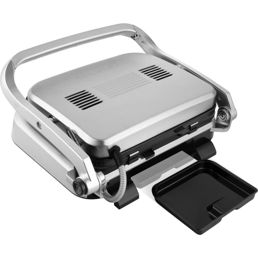 Sencor - Kontaktní gril 2100W/230V matný chrom