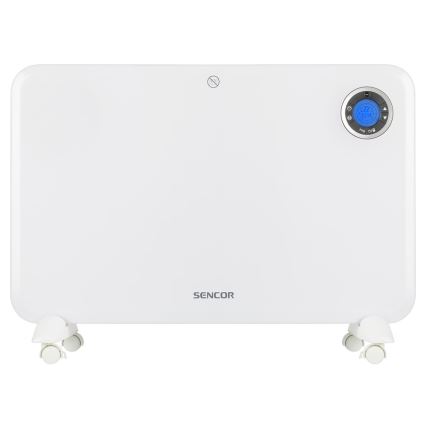 Sencor - Konvekční ohřívač s LCD displejem a termostatem 750W/1500W/230V IP24