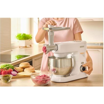 Sencor - Kuchyňský robot s nerezovou mísou 1000W/230V bílá