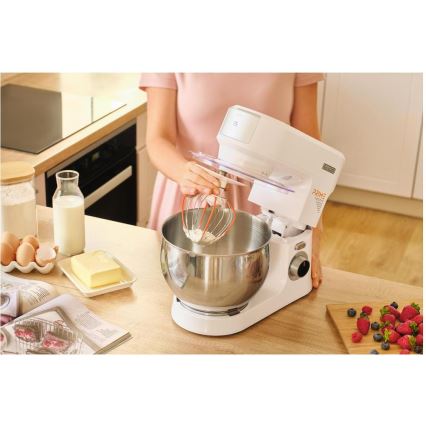 Sencor - Kuchyňský robot s nerezovou mísou 1000W/230V bílá