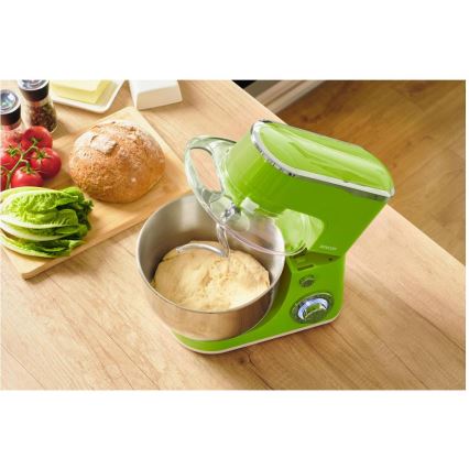 Sencor - Kuchyňský robot s nerezovou mísou 1300W/230V zelená