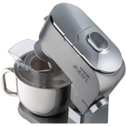 Sencor - Kuchyňský robot s nerezovou mísou 1700W/230V matný chrom