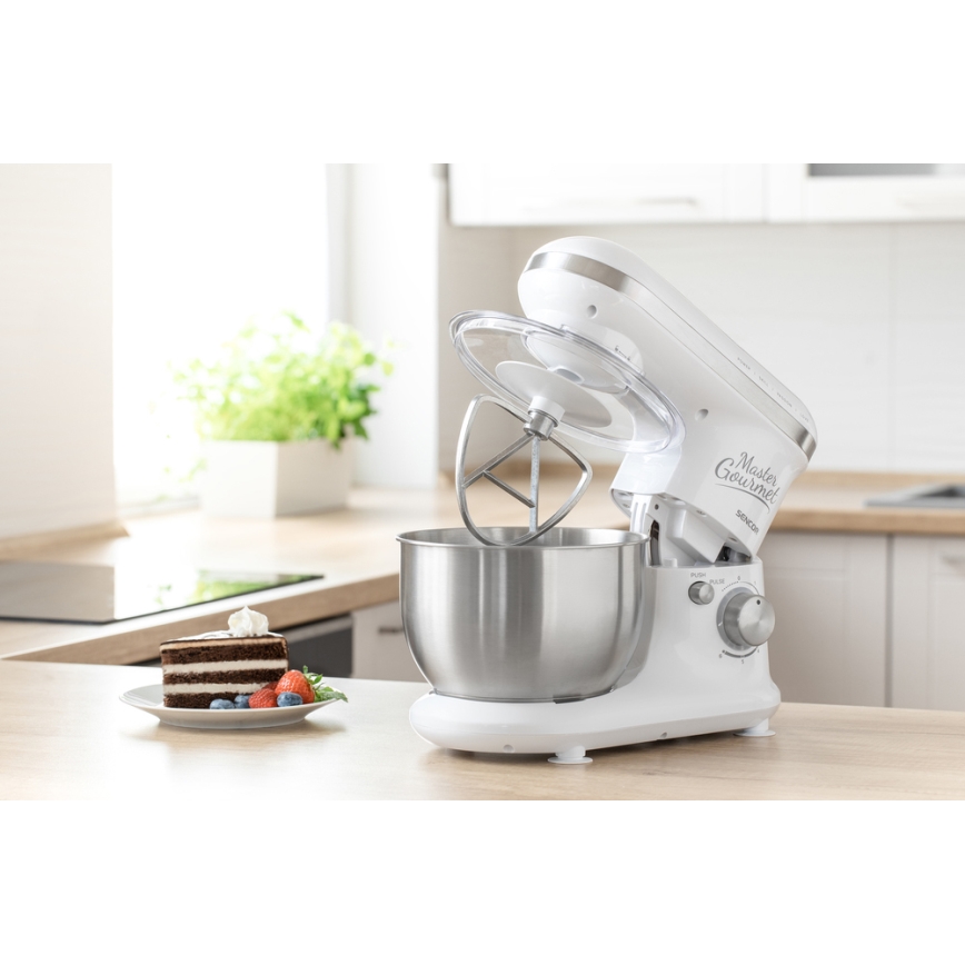 Sencor - Kuchyňský robot s nerezovou mísou 600W/230V