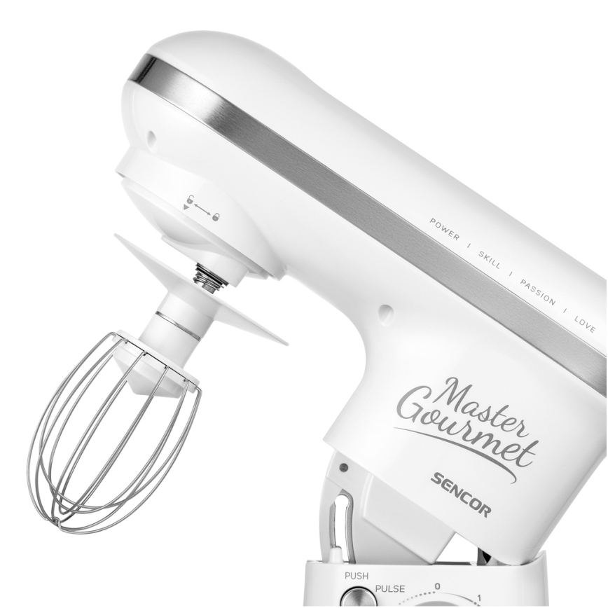 Sencor - Kuchyňský robot s nerezovou mísou 600W/230V