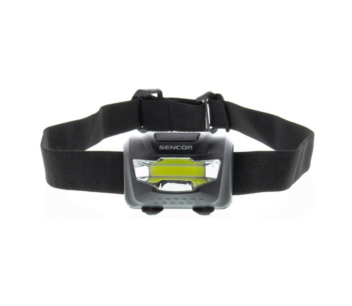 Sencor Sencor - LED Čelovka LED/3W/COB/3xAAA IP44 FT0055