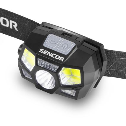 Sencor - LED Nabíjecí čelovka LED/3W/900 mAh IP44
