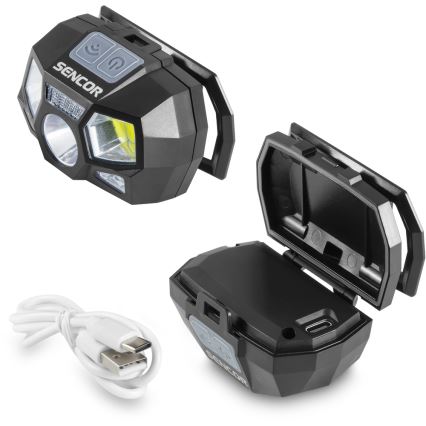 Sencor - LED Nabíjecí čelovka LED/3W/900 mAh IP44