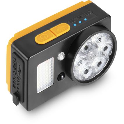 Sencor - LED Nabíjecí čelovka s funkcí powerbanky LED/5W/1200 mAh IP44