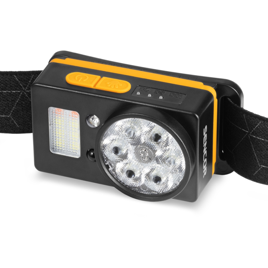 Sencor - LED Nabíjecí čelovka s funkcí powerbanky LED/5W/1200 mAh IP44