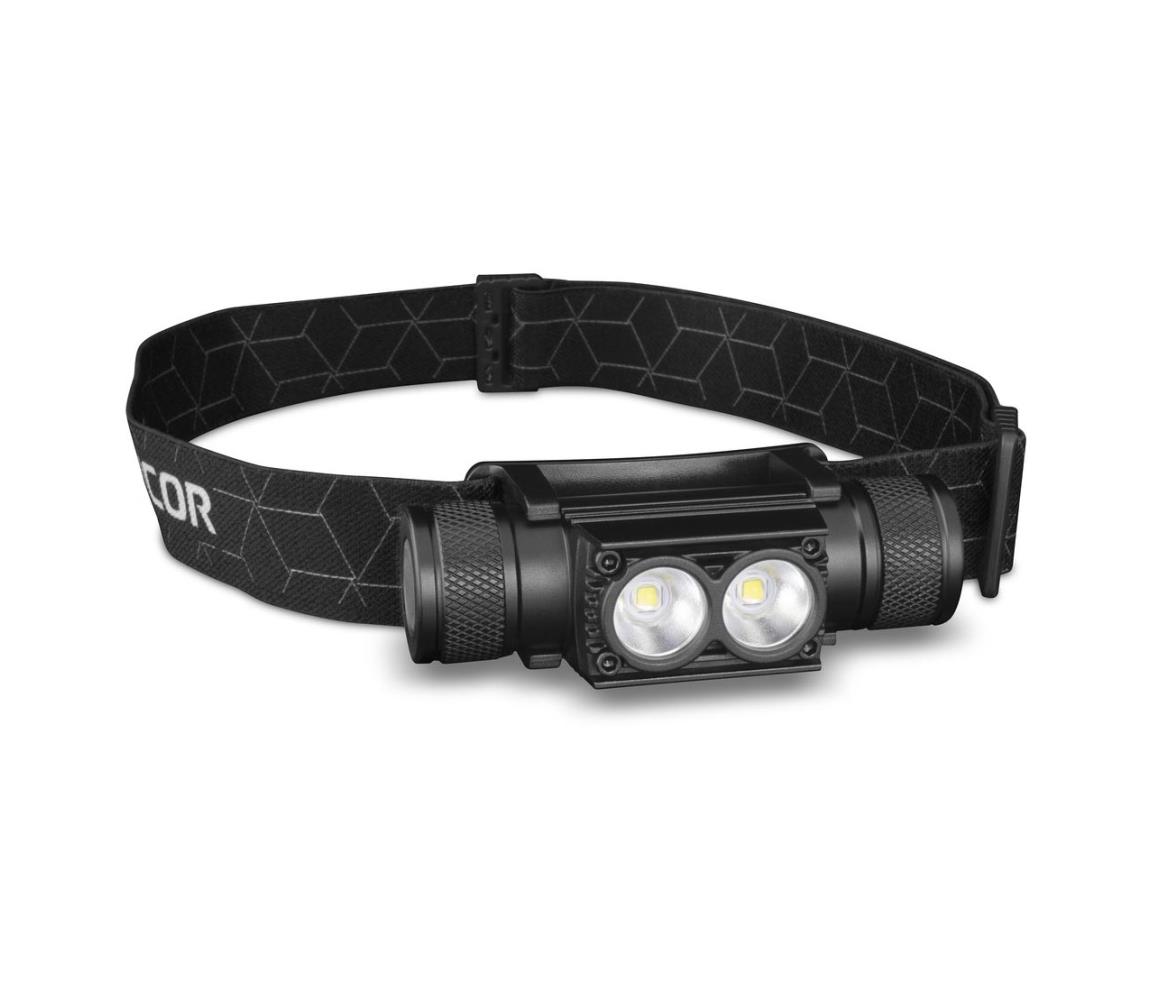Sencor Sencor - LED Nabíjecí hliníková čelovka LED/10W/2600 mAh IP66 FT0883