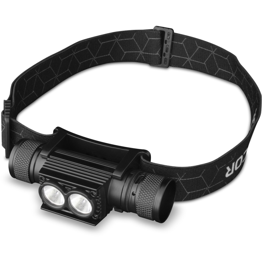 Sencor - LED Nabíjecí hliníková čelovka LED/10W/2600 mAh IP66