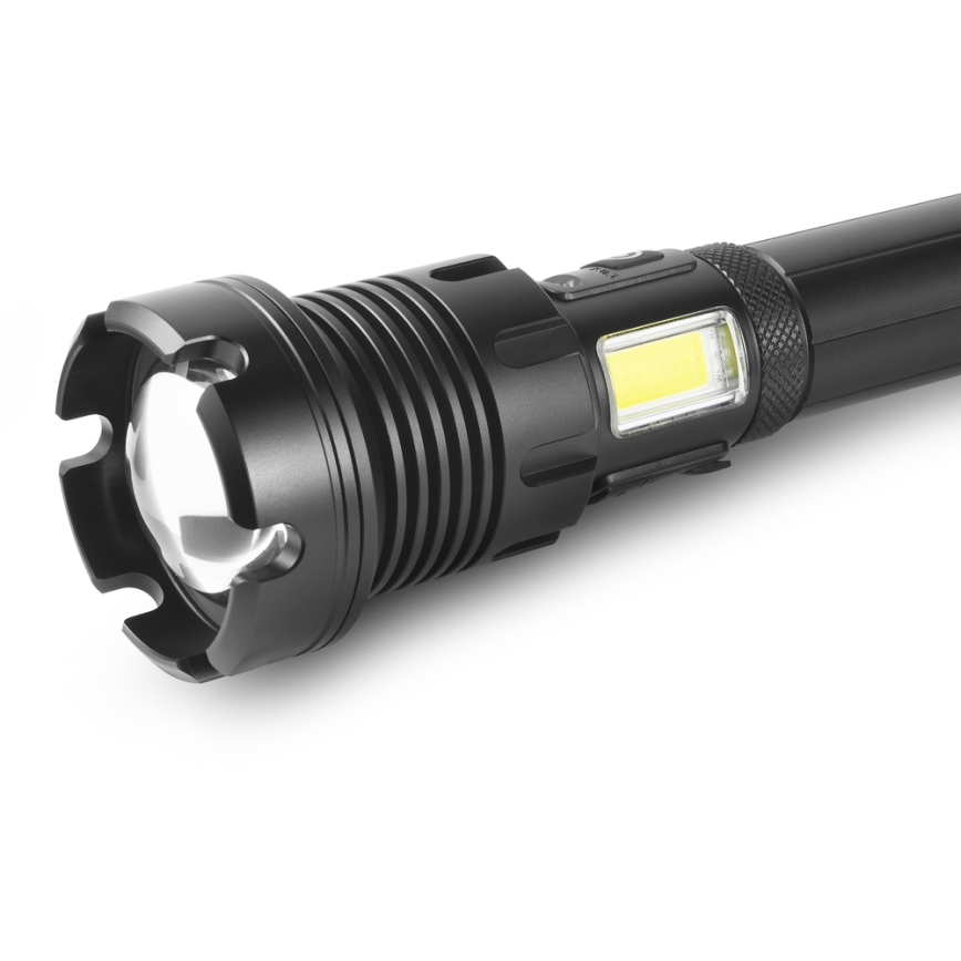 Sencor - LED Nabíjecí hliníková svítilna s funkcí powerbanky LED/10W/4400 mAh 2000 lm IP44