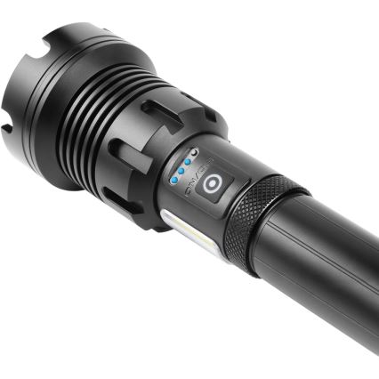Sencor - LED Nabíjecí hliníková svítilna s funkcí powerbanky LED/10W/4400 mAh 2000 lm IP44
