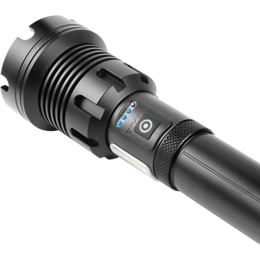 Sencor - LED Nabíjecí hliníková svítilna s funkcí powerbanky LED/10W/4400 mAh 2000 lm IP44