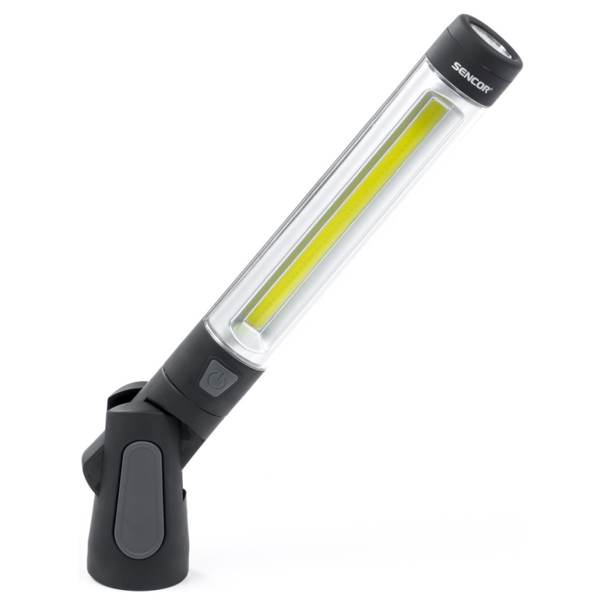 Sencor - LED Svítilna LED/3W/COB + LED/1W/4xAAA