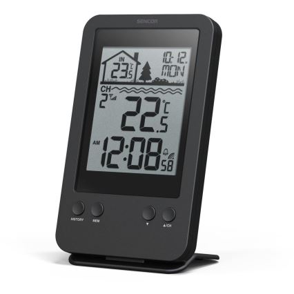 Sencor - Měřící stanice s bezdrátovým bazénovým plovoucím senzorem 2xAA + 2xAA IPX7