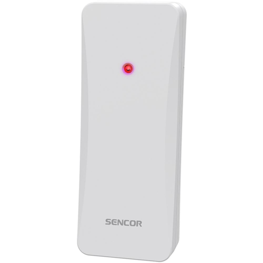 Sencor - Meteostanice s barevným LCD displejem 3xAAA + 2xAA bílá